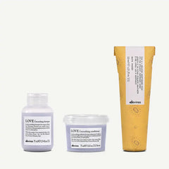 Straight-haired Travel Set